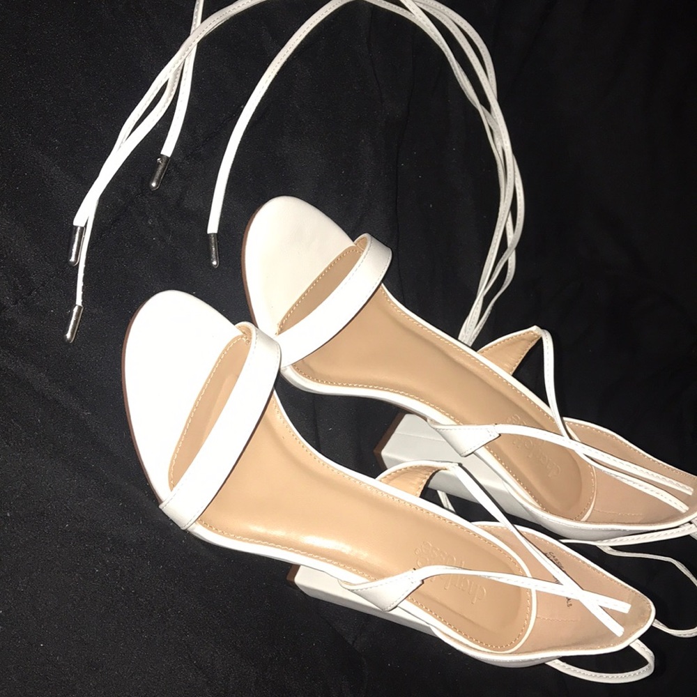 Lace up heels